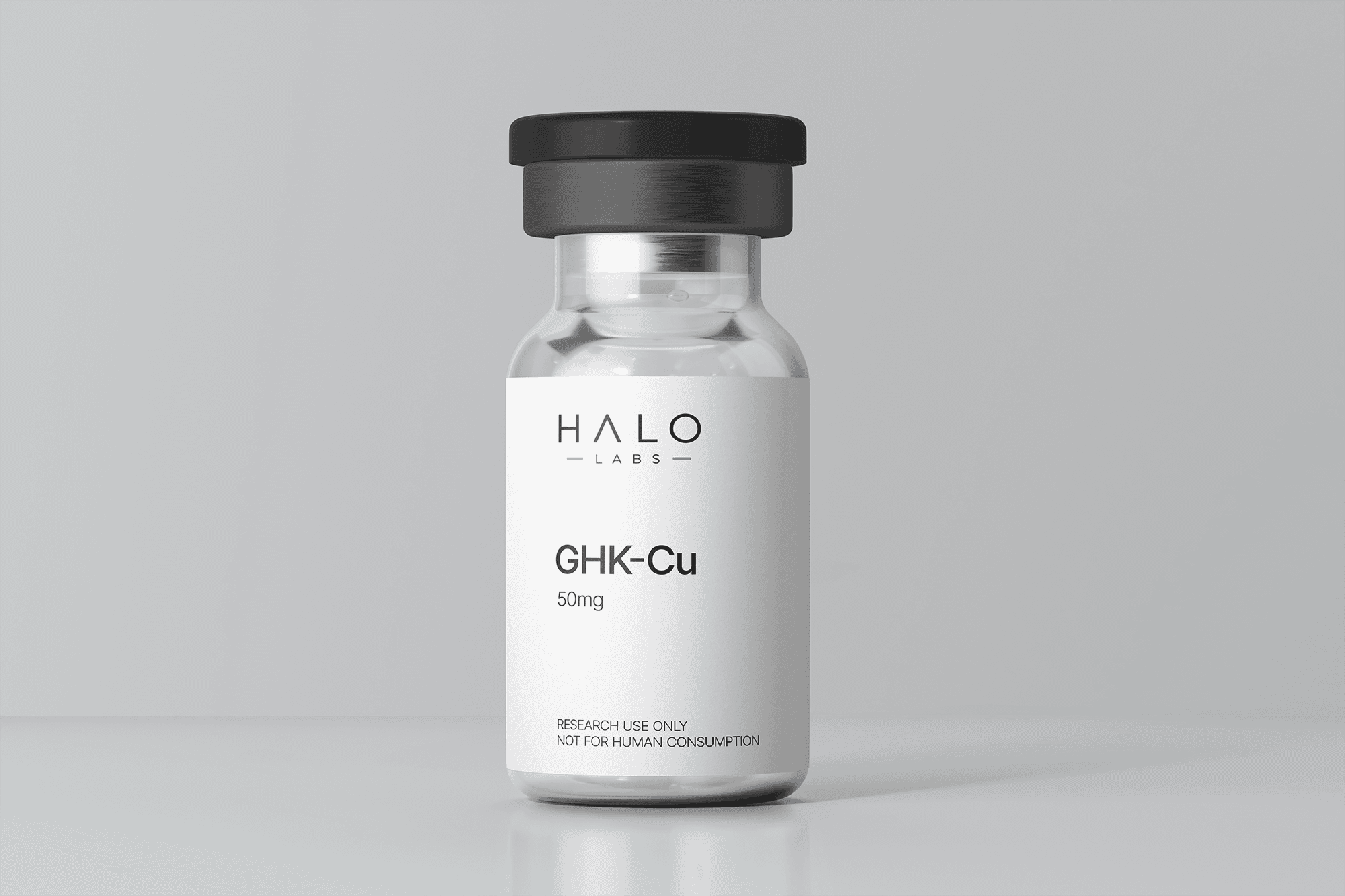 GHK-Cu vial and packaging