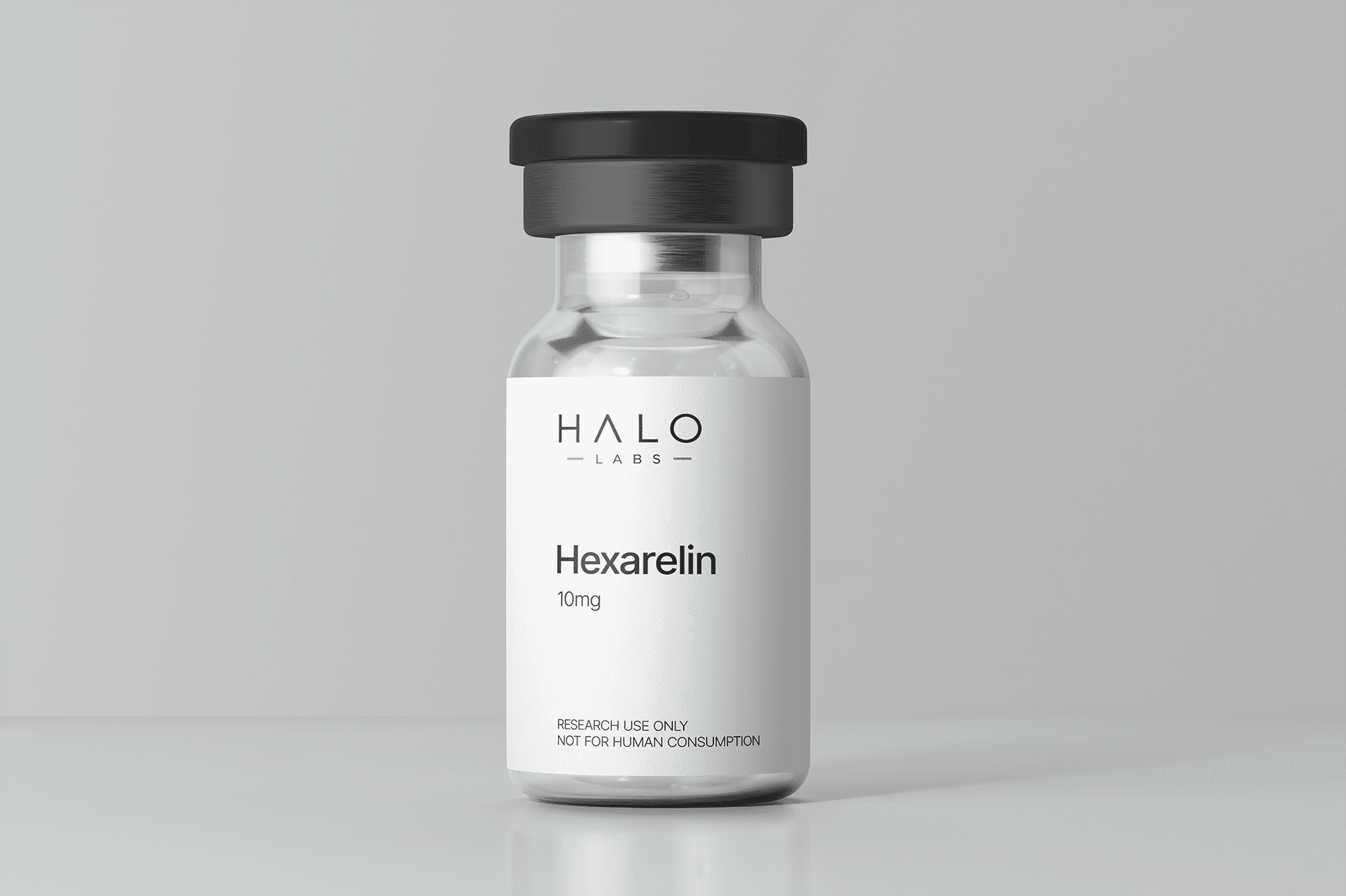 Hexarelin vial and packaging