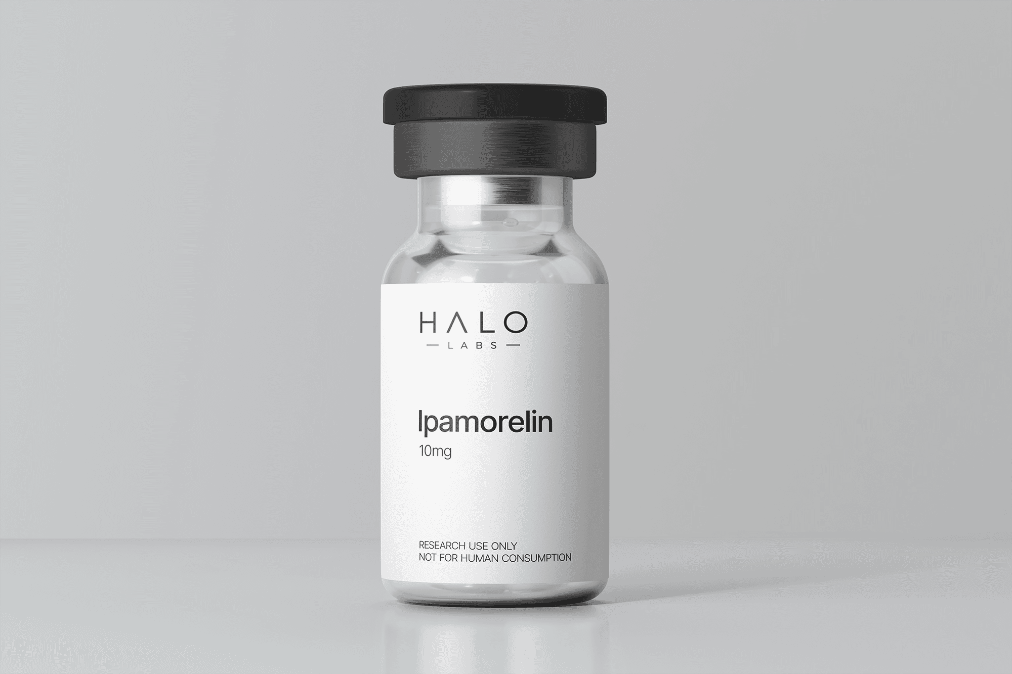 Ipamorelin vial and packaging