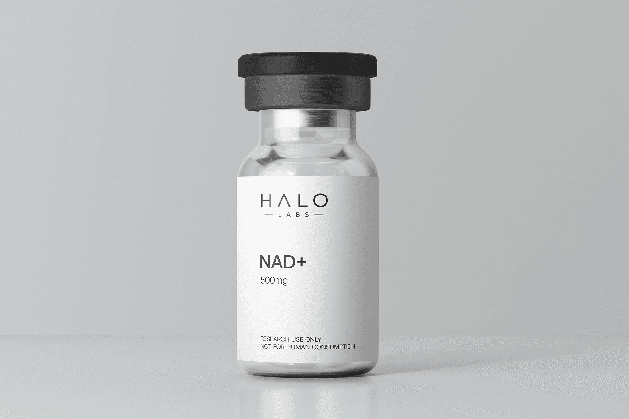 NAD+ vial and packaging