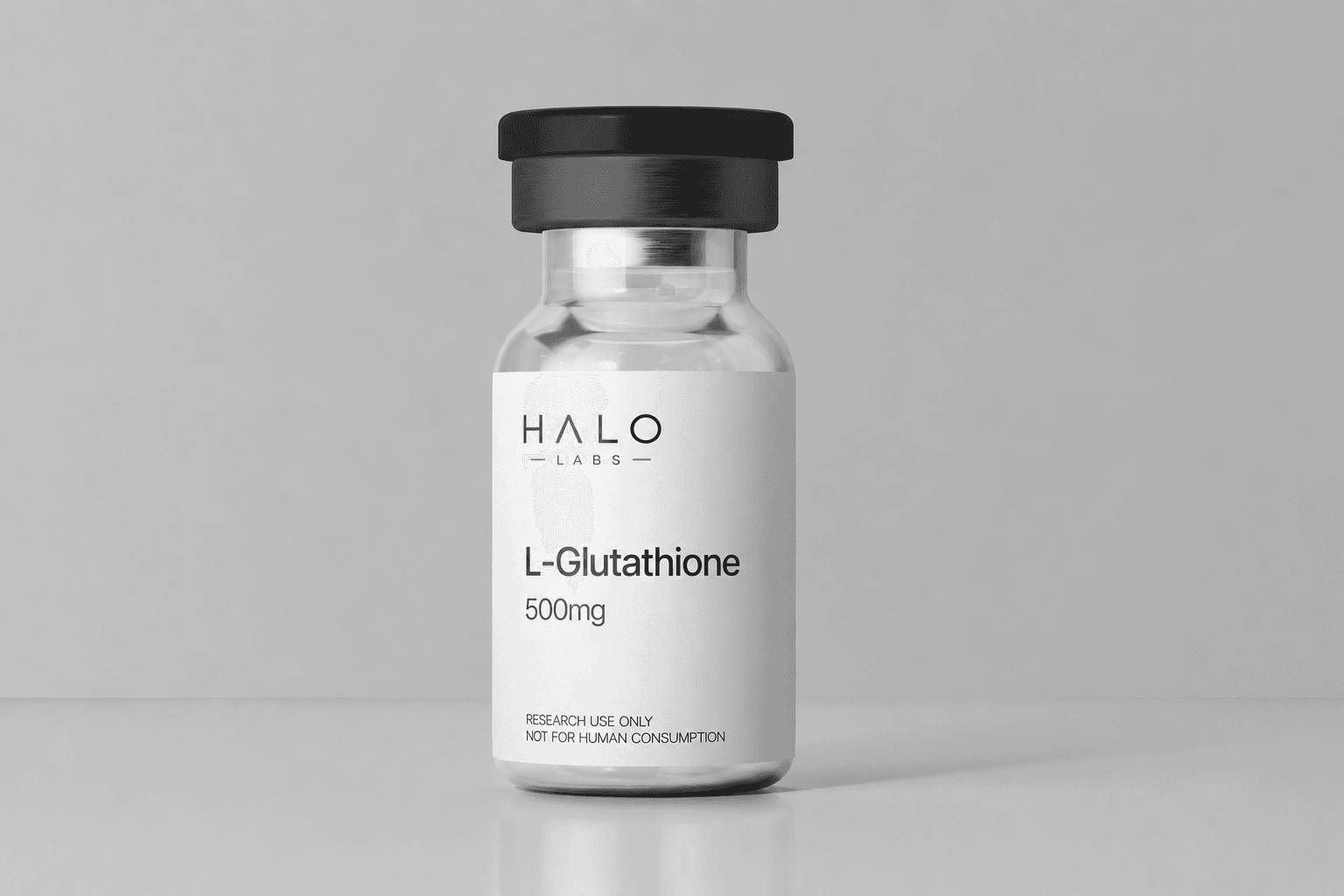 L-Glutathione vial and packaging